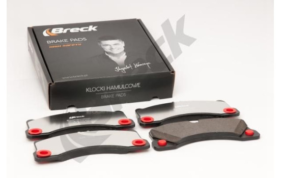 Brake pad set, disc brake 24553 00 553 00 Breck, Image 2