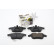 Brake pad set, disc brake 24557 00 701 00 Breck, Thumbnail 2