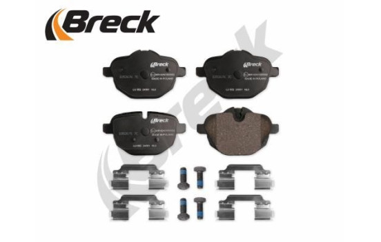 Brake pad set, disc brake 24561 00 552 00 Breck, Image 3