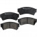 Brake Pad Set, disc brake 24582.185.1 Zimmermann