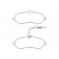 Brake Pad Set, disc brake 2459501 Textar