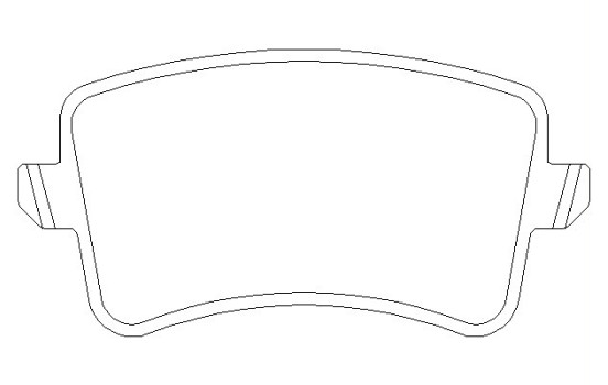 Brake Pad Set, disc brake 2460601 Textar