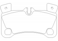 Brake Pad Set, disc brake 2461401 Textar