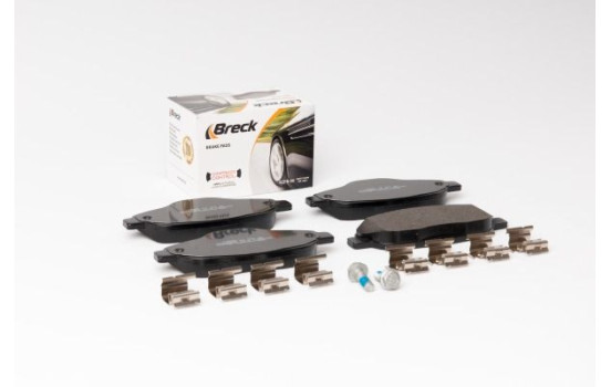 Brake pad set, disc brake 24660 00 701 00 Breck, Image 2