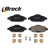 Brake pad set, disc brake 24660 00 701 00 Breck, Thumbnail 3