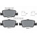 Brake Pad Set, disc brake 2466401 Textar, Thumbnail 2