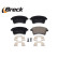 Brake pad set, disc brake 24693 00 701 00 Breck, Thumbnail 3
