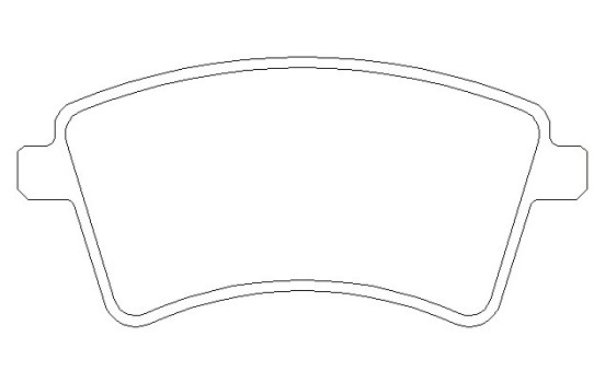 Brake Pad Set, disc brake 2469301 Textar