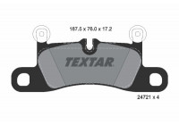 Brake Pad Set, disc brake 2472101 Textar