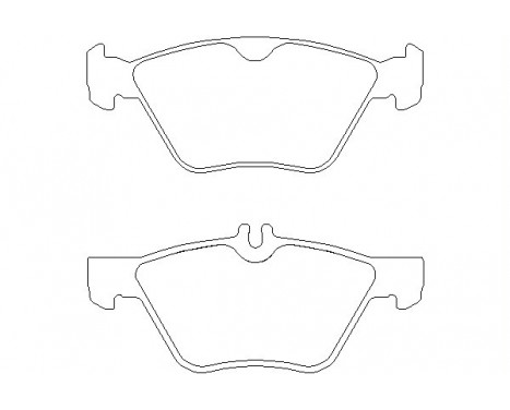 Brake Pad Set, disc brake 2472201 Textar