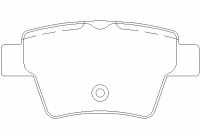 Brake Pad Set, disc brake 2473701 Textar