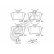 Brake pad set, disc brake 24765 00 704 00 Breck