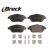 Brake pad set, disc brake 24883 00 702 00 Breck, Thumbnail 3