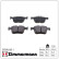 Brake Pad Set, disc brake 25008.165.1 Zimmermann, Thumbnail 2