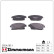 Brake Pad Set, disc brake 25034.185.1 Zimmermann, Thumbnail 2
