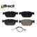 Brake pad set, disc brake 25069 00 701 00 Breck, Thumbnail 3
