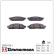 Brake Pad Set, disc brake 25087.170.1 Zimmermann, Thumbnail 2