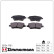 Brake Pad Set, disc brake 25134.170.1 Zimmermann, Thumbnail 2