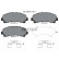Brake Pad Set, disc brake 2514901 Textar