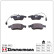 Brake Pad Set, disc brake 25180.190.2 Zimmermann, Thumbnail 2