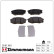 Brake Pad Set, disc brake 25187.180.1 Zimmermann, Thumbnail 2