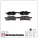 Brake Pad Set, disc brake 25192.190.1 Zimmermann, Thumbnail 2