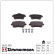 Brake Pad Set, disc brake 25215.190.1 Zimmermann, Thumbnail 2