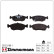 Brake Pad Set, disc brake 25323.180.1 Zimmermann, Thumbnail 2