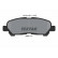 Brake Pad Set, disc brake 2548101 Textar, Thumbnail 2