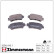 Brake Pad Set, disc brake 25540.145.1 Zimmermann, Thumbnail 2