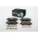 Brake pad set, disc brake 25603 00 653 00 Breck, Thumbnail 3