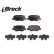 Brake pad set, disc brake 25688 00 702 00 Breck, Thumbnail 3