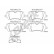 Brake pad set, disc brake 25720 00 554 00 Breck