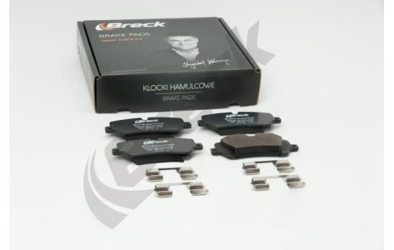 Brake pad set, disc brake 25720 00 554 00 Breck, Image 2