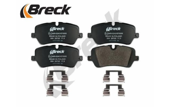 Brake pad set, disc brake 25720 00 554 00 Breck, Image 3