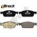 Brake pad set, disc brake 25736 00 701 00 Breck, Thumbnail 2