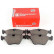 Brake Pad Set, disc brake 25798.155.1 Zimmermann