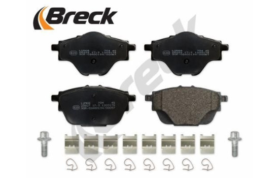 Brake pad set, disc brake 25827 00 704 00 Breck, Image 3
