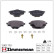 Brake Pad Set, disc brake 25827.175.1 Zimmermann, Thumbnail 2