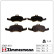 Brake Pad Set, disc brake 25829.165.1 Zimmermann, Thumbnail 2
