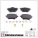 Brake Pad Set, disc brake 25839.175.1 Zimmermann, Thumbnail 2