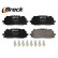 Brake pad set, disc brake 25861 00 553 00 Breck, Thumbnail 3