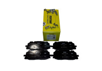 Brake Pad Set, disc brake 2586101 Textar