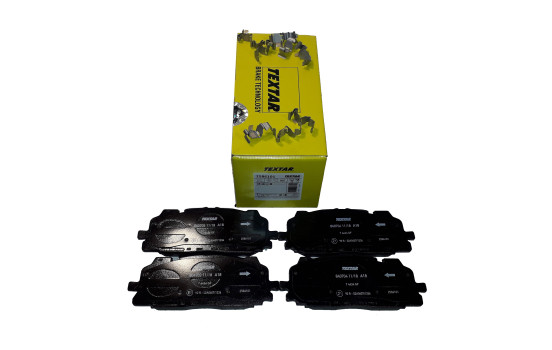 Brake Pad Set, disc brake 2586101 Textar