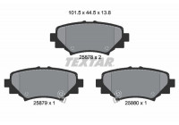 Brake Pad Set, disc brake 2587801 Textar