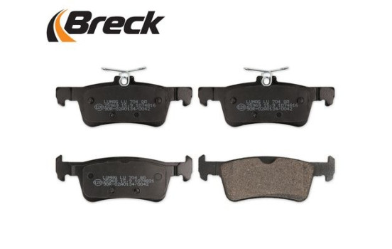 Brake pad set, disc brake 25968 00 704 00 Breck, Image 3