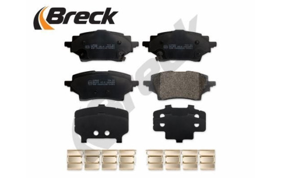 Brake pad set, disc brake 26153 00 704 00 Breck, Image 3