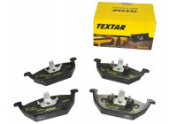 Brake Pad Set, disc brake 2620601 Textar