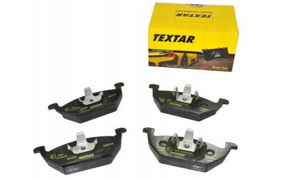 Brake Pad Set, disc brake 2620601 Textar