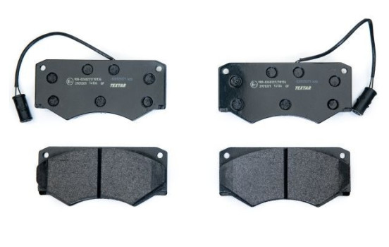 Brake Pad Set, disc brake 2901201 Textar